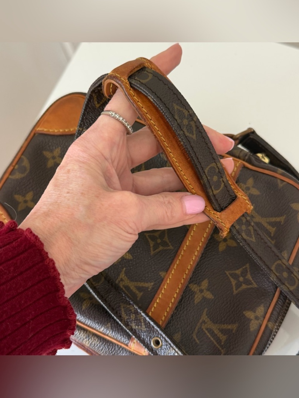 Louis Vuitton Danube Monogram Crossbody Bag - Picture 14 of 15